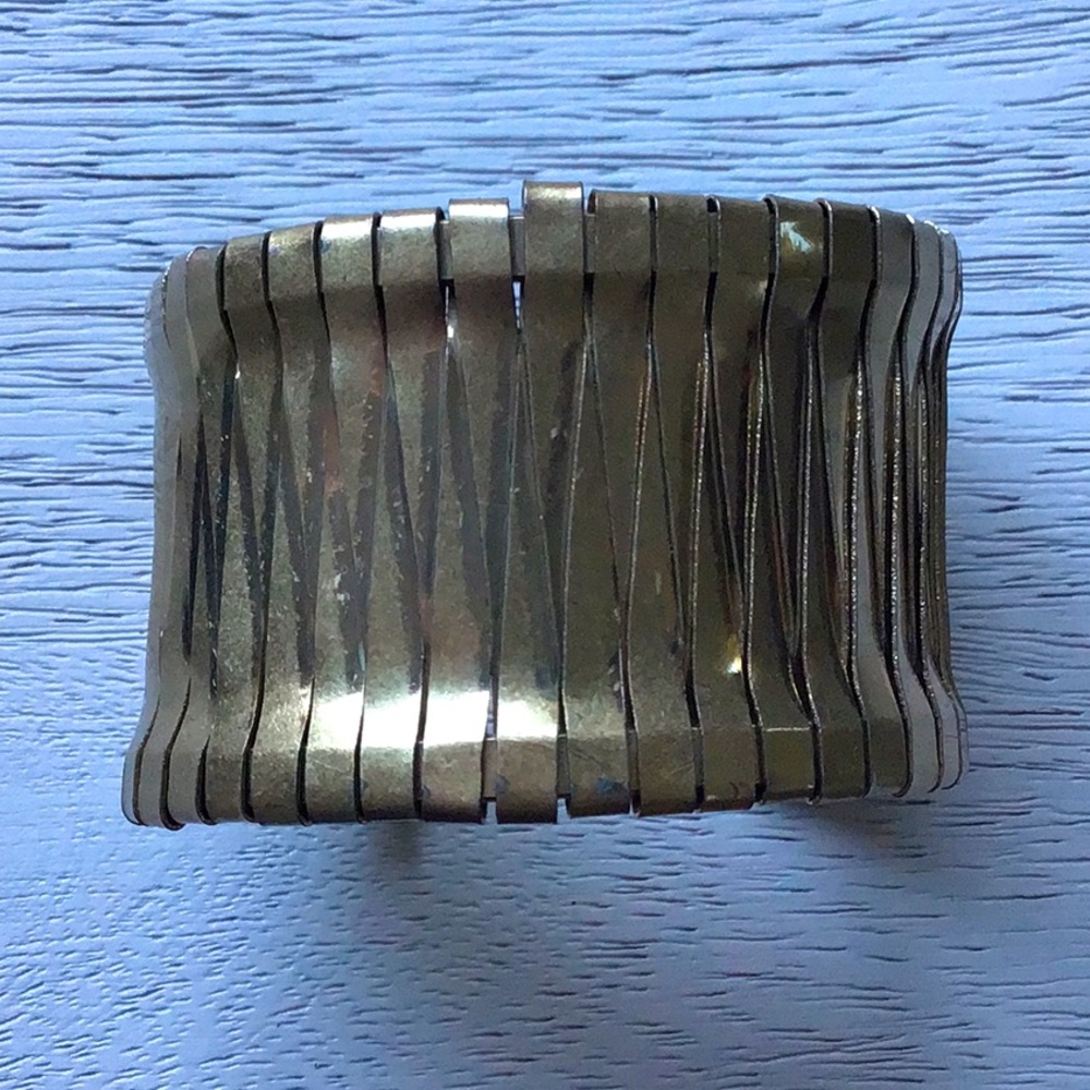 Gold Tone Cuff Bracelet